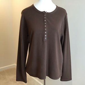 Sweater Pullover, Medium. Brown EUC